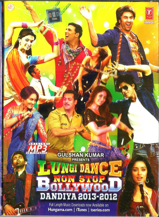 Lungi Dance Non Stop Bollywood Dandiya 2013-2012 / MP 3  / 57 Songs