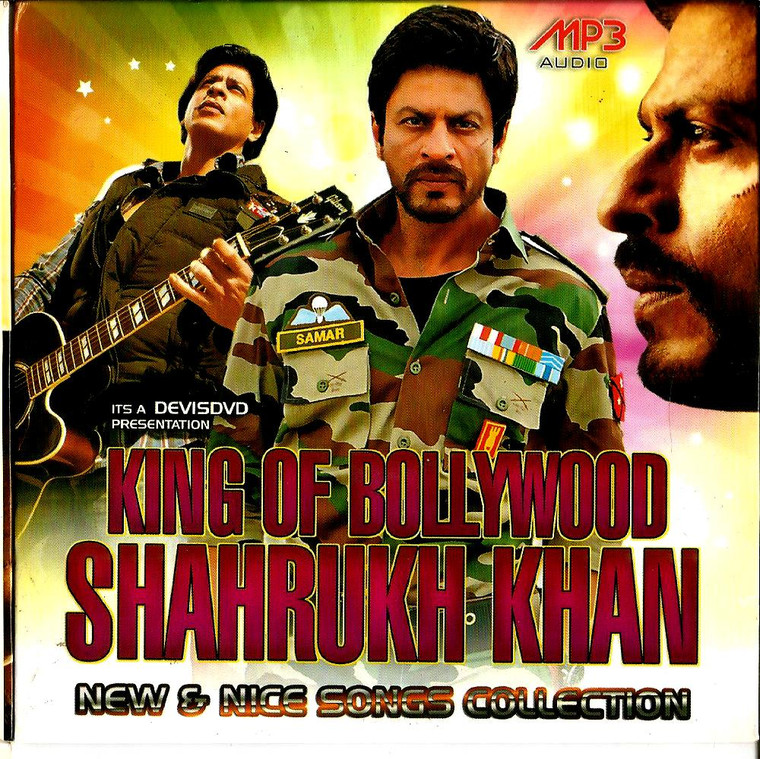 King Of Bollywood Shahrukh Khan / MP3 / 10 Movie Songs