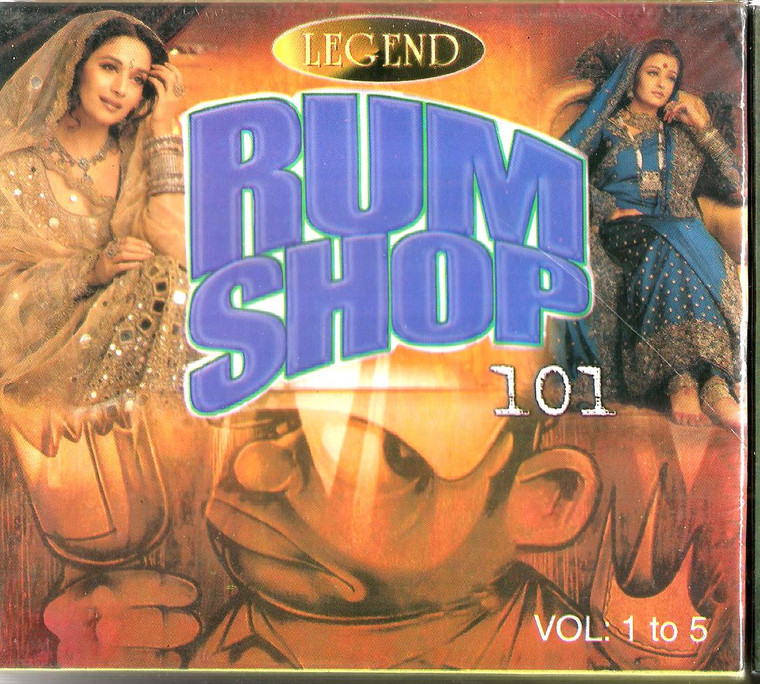 Legend Rum Shop 101 Vol 1 To 5 / 5 CD SET