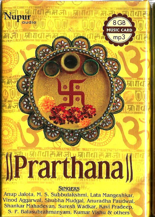 Prarthana-8 GB Music Card (Aaratiyaan / Bhajans / Mantras / Dhuni Stuti / Kirtan / Gathas / Shlokas )