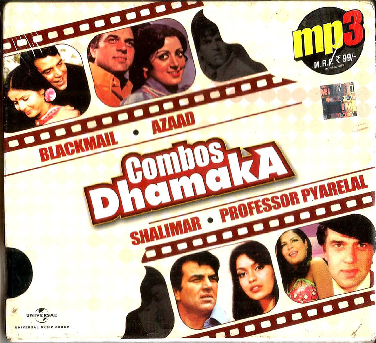 Combos Dhamaka-Blackmail / Azaad / Shalimar / Professor Pyarelal / MP3