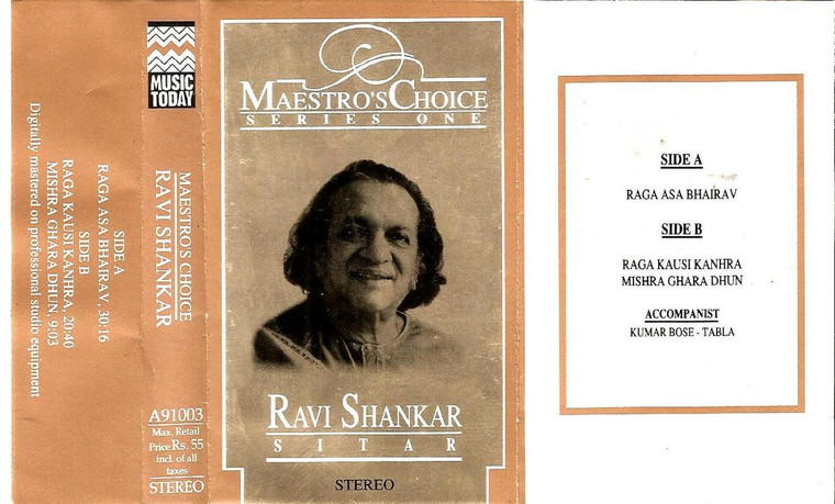 Maestro's Choivce Series One Ravi Shankar Sitar  Music Today