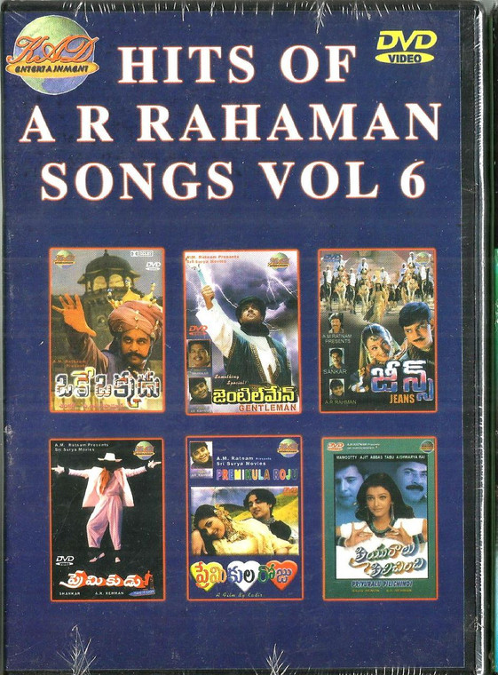Hits Of A R Rahaman Songs Vol 6