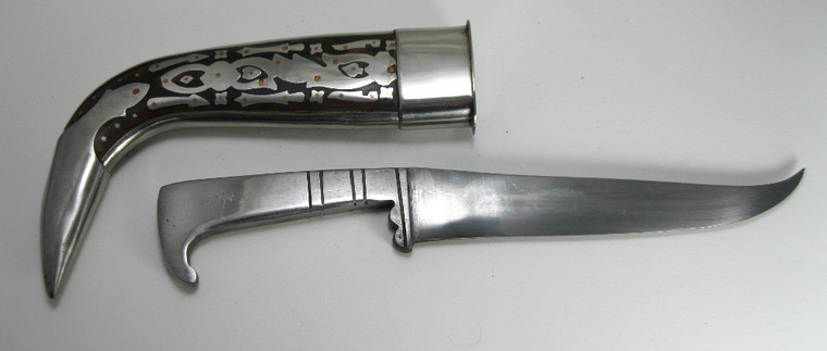 Sikh kirpan with wooden inlay