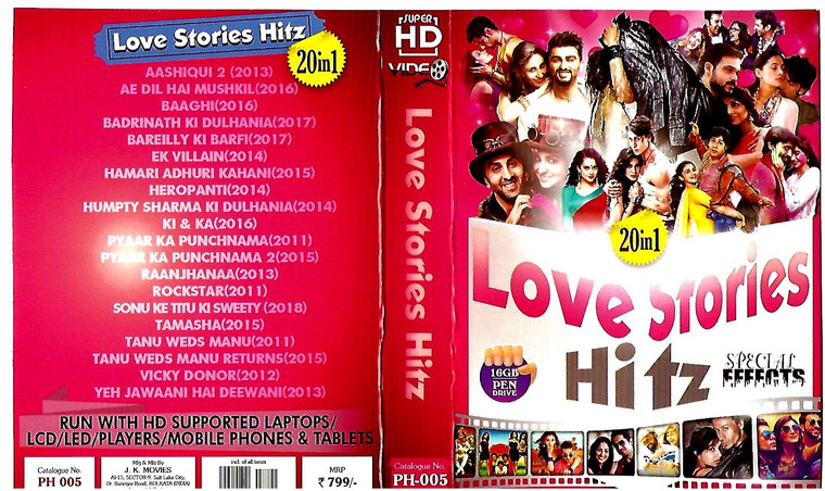 Music Crad Love Stories Hitz  20 in 1 (USB)