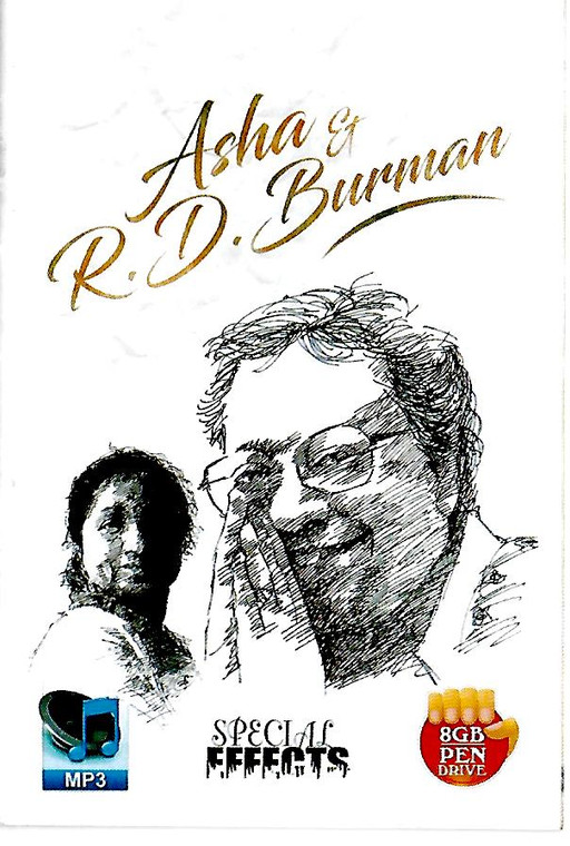 Muisic Card Asha & R.D.Burman  (USB)
