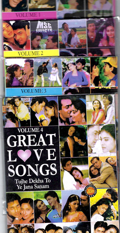 Great Love Songs Vol 1,2,3,4 (4 in 1 USB)