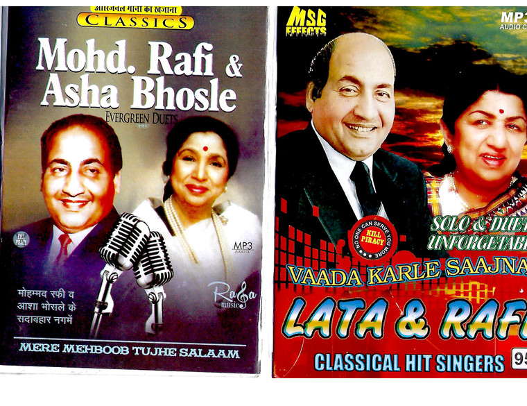Mohd Rafi,Lata,Asha Bhosle (USB) (  440 Songs )