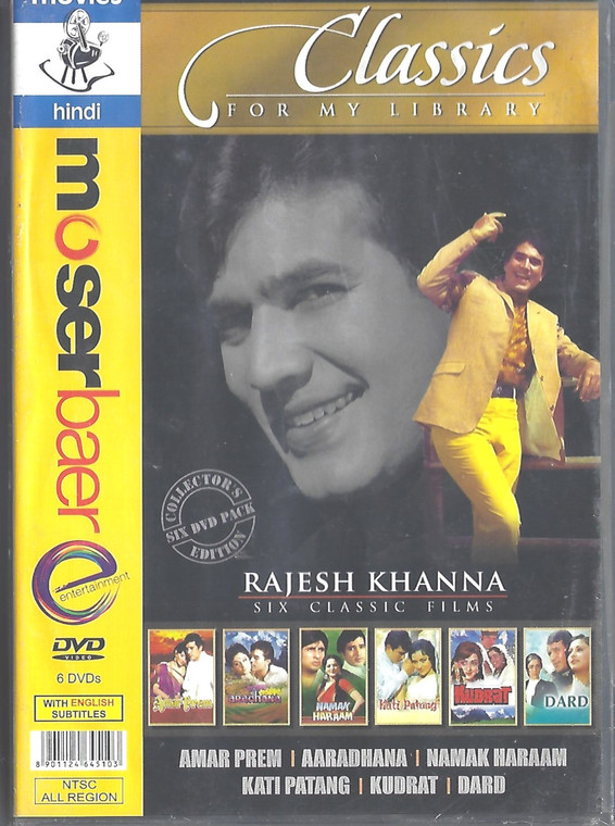 Classics For My Library Rajesh Khanna  six films