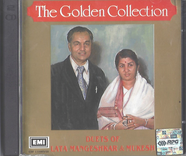 The Golden Collection Duets Of Lata Mangeshkar & Mulesh / Made In USA / 2 CD SET