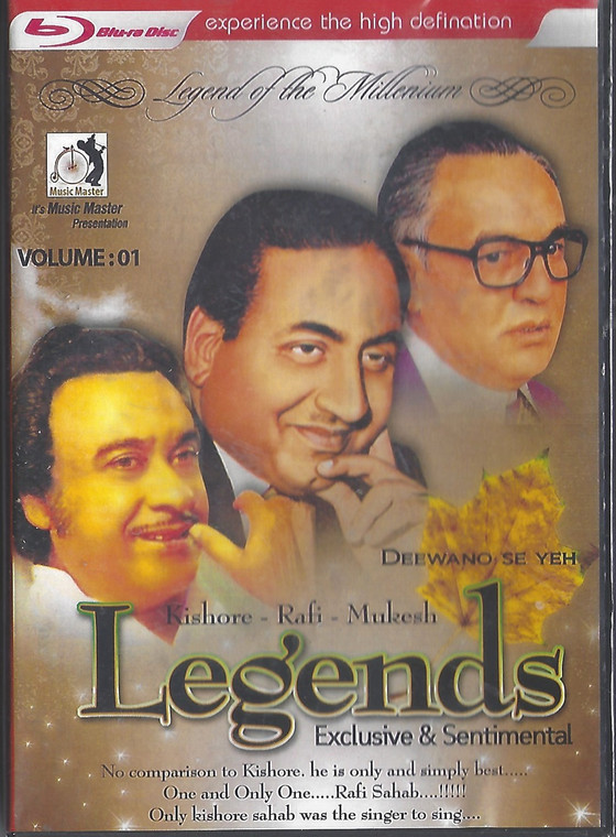 Legends Kishore,Rafi,Mukesh 50 Songs Vol 1