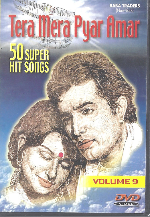 Tera Mera Pyar Amar 50 Super Hit Songs Vol 9 ( Made In USA)