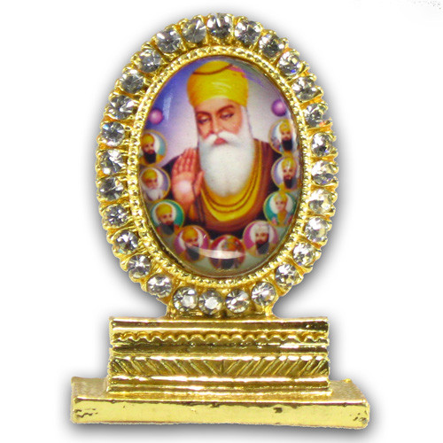 Jeweled 10 gurus religious icon