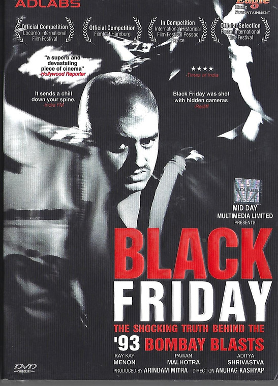 Black Friday The Shocking Truth Behind The '93 Bombay Blasts / Adlabs / 2 DVD SET