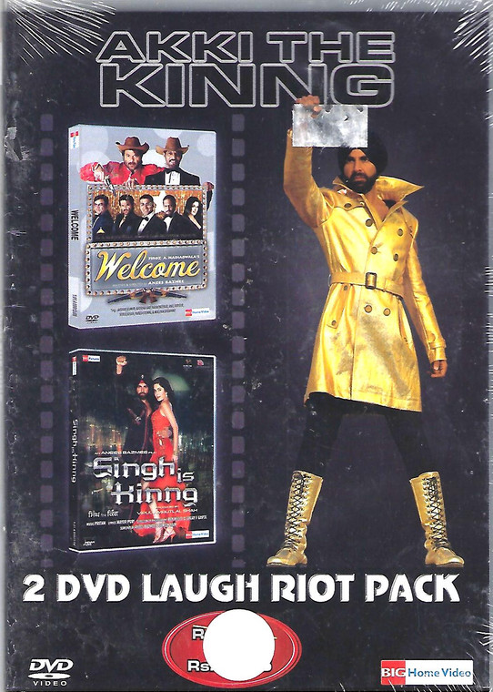 Akki The Kinng -Welcome / Singh Is Kinng / 2 DVD SET
