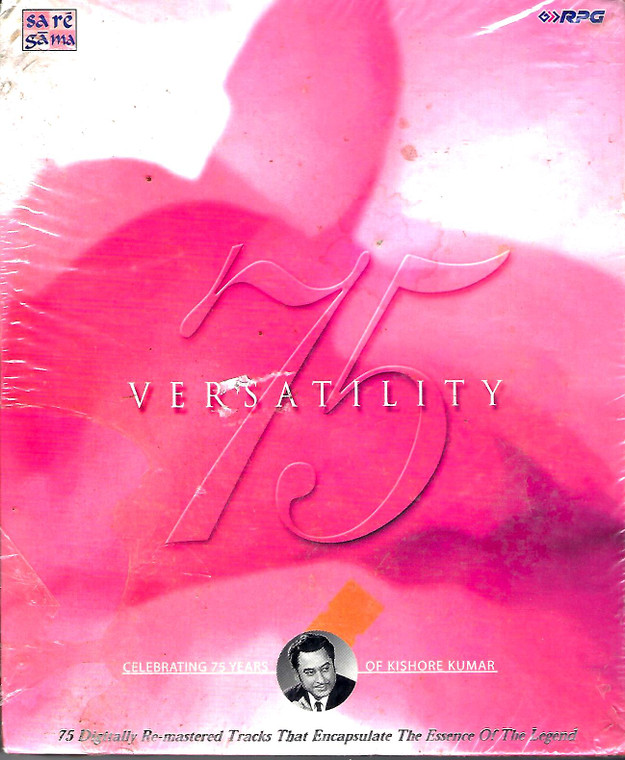 75 Versatility Celebrating 75 Years Of Kishore Kumar 6 CD SET