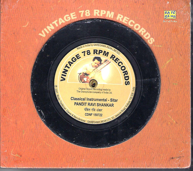 Pandit Ravi Shankar Classical Instrumental -Sitar