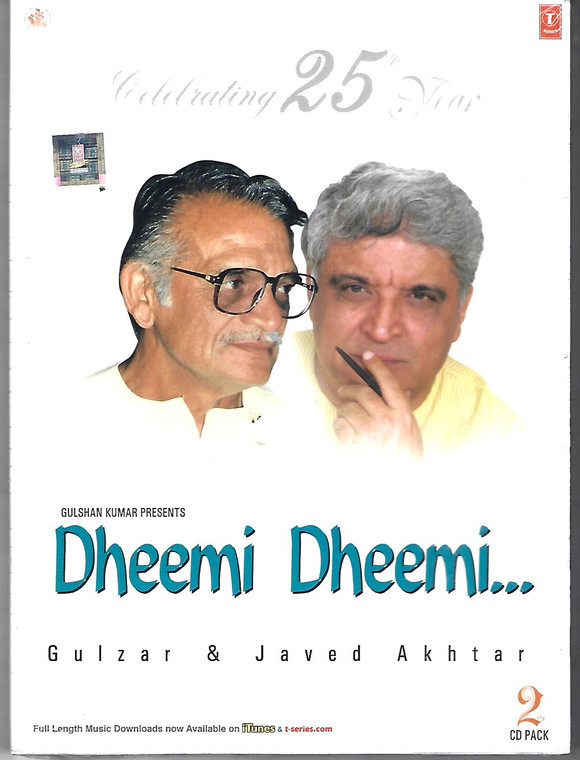 Gulzar & Javed Akhtar Dheemi Dheemi../ 2CD SET