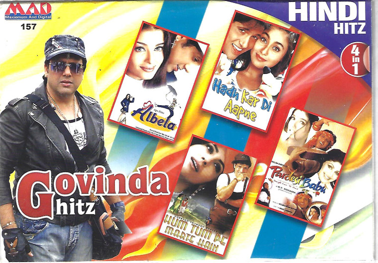 Govinda Hitz-Albela,Hadh Kar Di Aapne,Hum Tum Pe Marte Hain,Pardesi Babu ( 4 IN 1) 