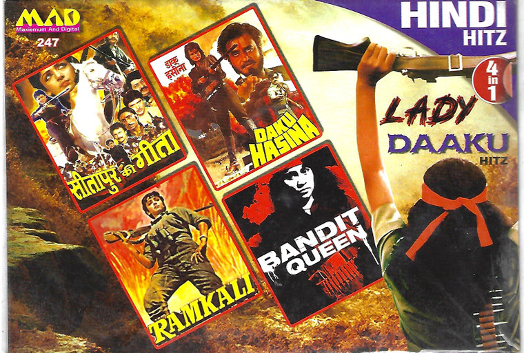 Lady Daaku Hitz-Ramkali,Bandit Queen,Daku Hasina,Sitapur Ki Geeta ( 4 IN 1 )