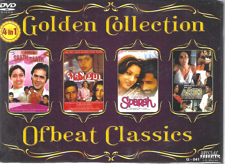 Golden Collection Offbeat-Saath Saath,Masoom,Sparsh,Arth(  4 IN 1 )