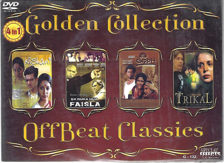Golden Collection Dhanmendra-Nishani,Ek Ruka Hua Faisla,Gipph,Trikal  (4 IN 1 )
