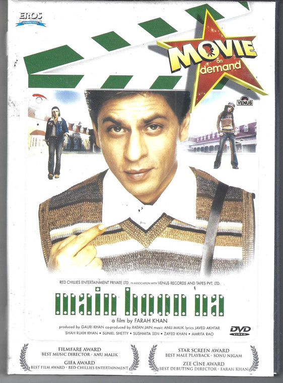 Main Hoon Na / EROS /  1 dvd 