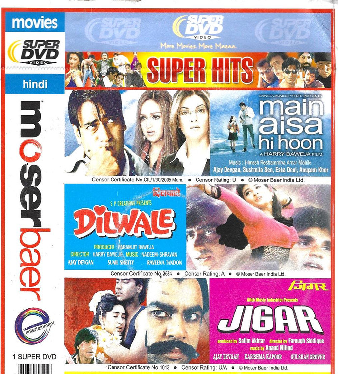 Main Aisa Hi Hoon , Dilwale,Jigar / 3 IN 1