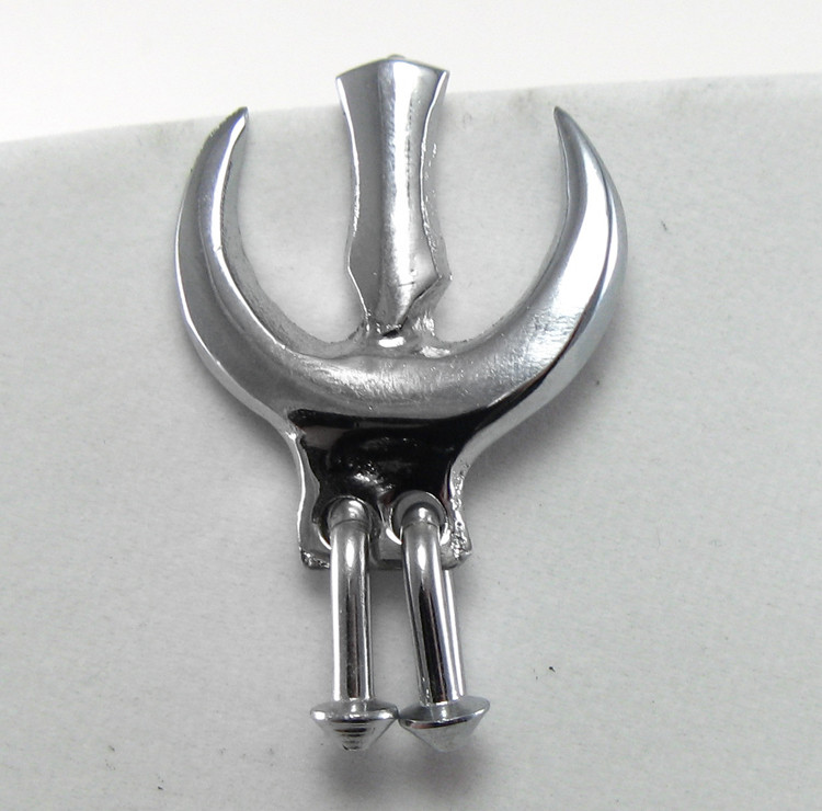 Small Khanda Jingle Turban Pin