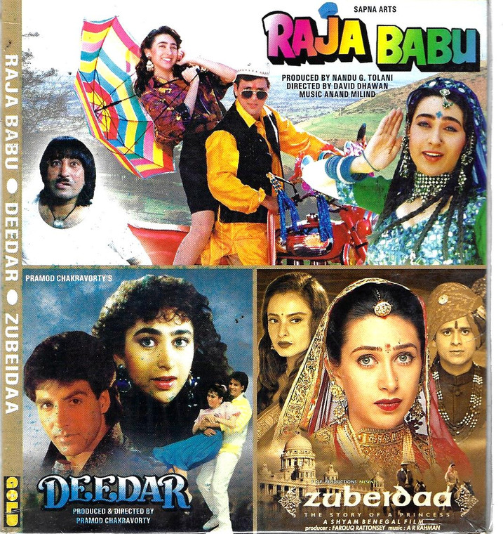 Raja Babu,Deedar,Zuberdaa / 3 IN 1
