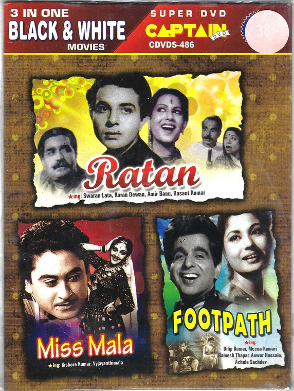 Ratan,Miss Mala,Footpath / 3 IN 1