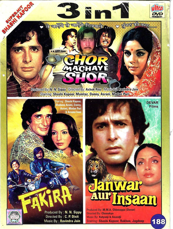 Chor Machaye Shor,Fakira,Janwar Aur Insaan / 3 IN 1