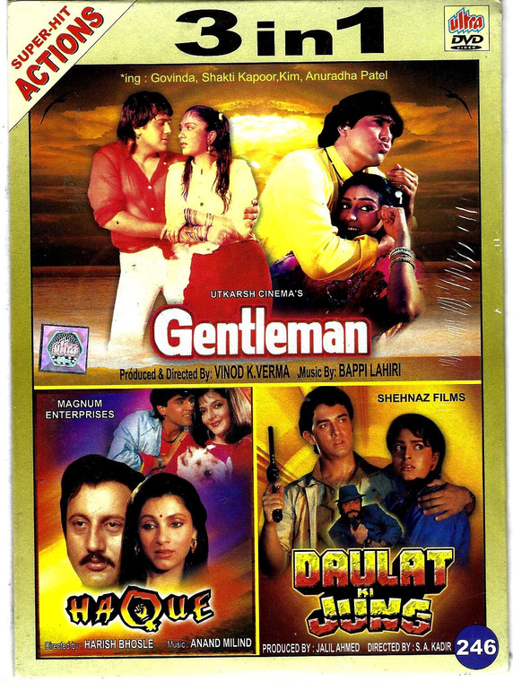 Gentleman,haque,Daulat Ki Jung / 3 IN 1