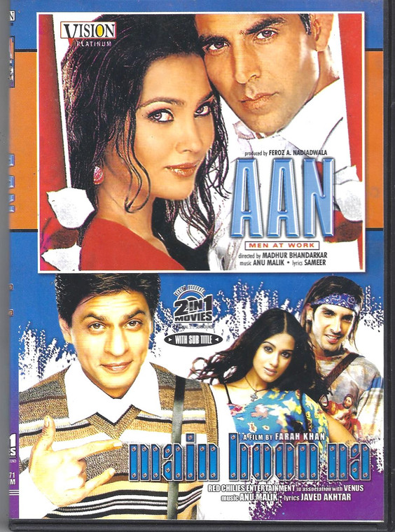 Aamn , Main Hoon Na / 2 IN 1