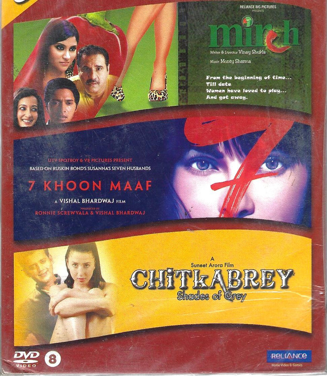 Mirch,7 Khoon Maff,Chitkabrey / 3 IN 1