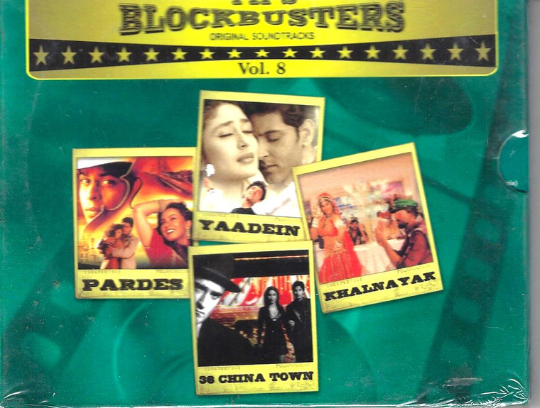 Tips Blockbusters Vol 6 / Pardes,Yaadein,36 China Town,Khalnayak