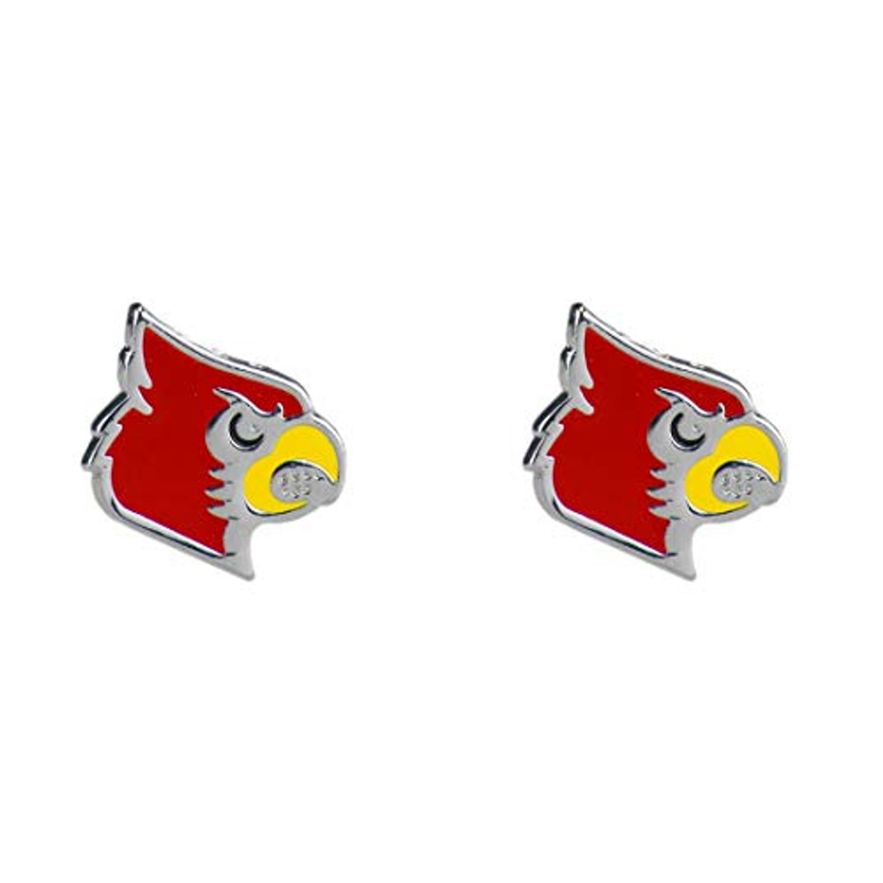 SANDOL Louisville Cardinals Logo Stud Earrings - Gidget's Emporium