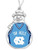 FTH 60629 North Carolina UNC Basketball Christmas Ornament