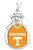 FTH 60630 Tennessee Vols Football Jersey Snowman Ornament