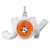 61948 Oklahoma State Cowboy JOY Christmas Ornament