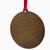Wooden Christmas Ornament, "Cardinals Appear When Angels are Near" Design, 3.25 in Diameter