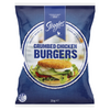 Steggles Crumbed Chicken Burgers 1kg Front Pack View