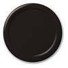 Black Plastic Dinner Plates 230mm