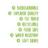 Tablecloth White Roll Paper 20m - additional product image