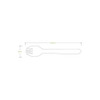 Biopak Wooden Sporks Dimensions