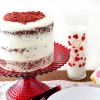 NAKED ROUND CHOCOLATE CAKE layered