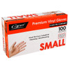 Small Vinyl Gloves 100 Pack