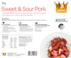 Rice King Sweet & Sour Pork Spec Sheet