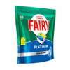 Fairy Platinum Lemon Dishwasher Capsules 70 Pack Angle View