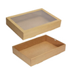 Kraft Catering Grazing Box With Window Lid #4